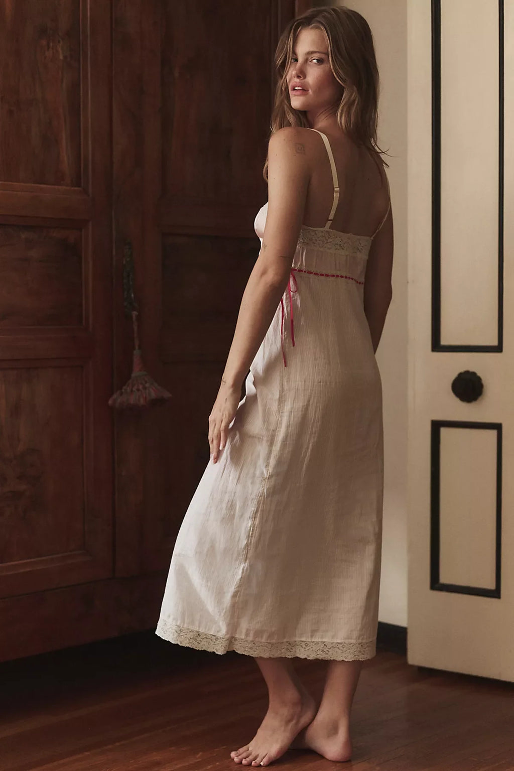 Morning Light Midi Slip Dress