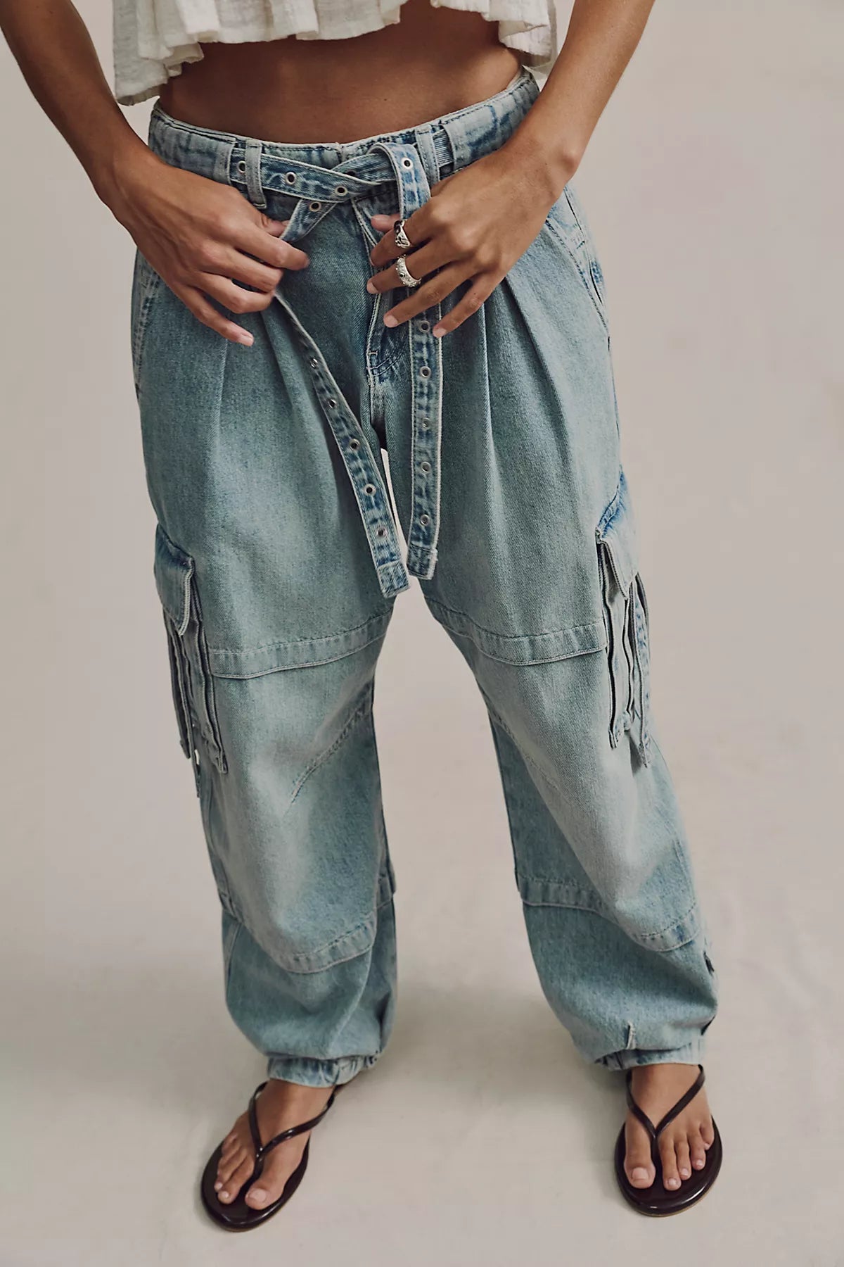 We The Free Reef Curved Cargo Jeans