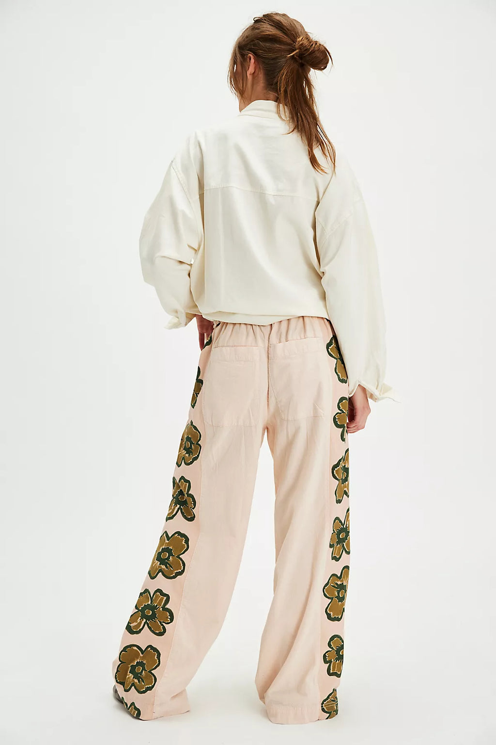 Hudson Canyon Side Printed Pull-On Pants