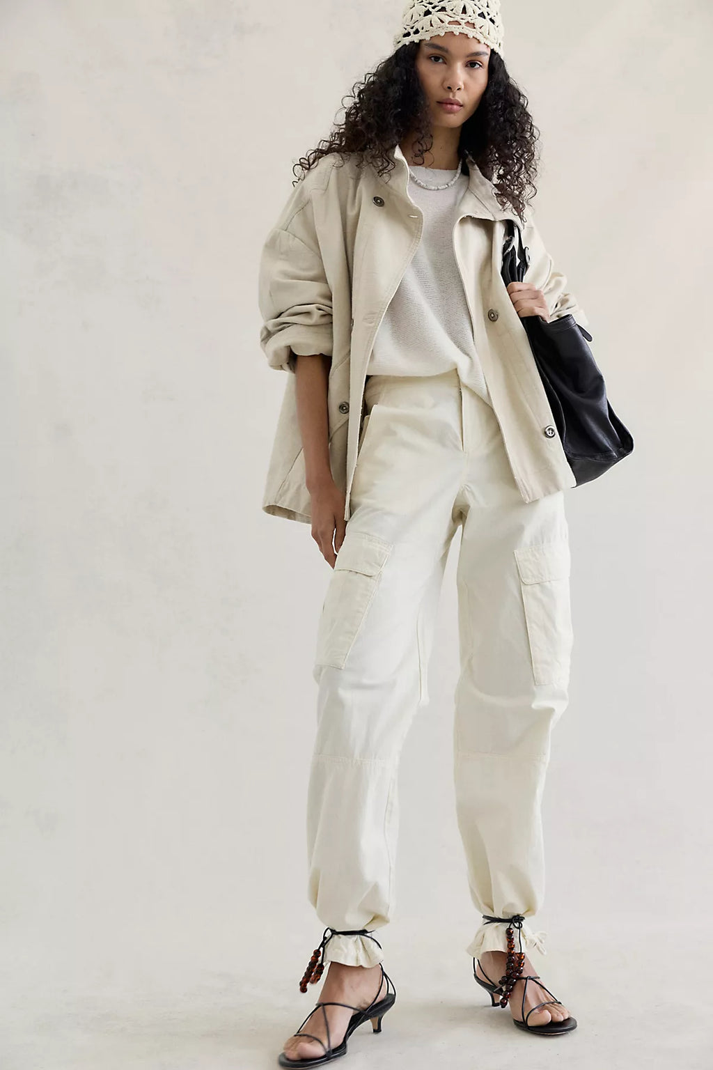 Lennox Low-Rise Cargo Pants