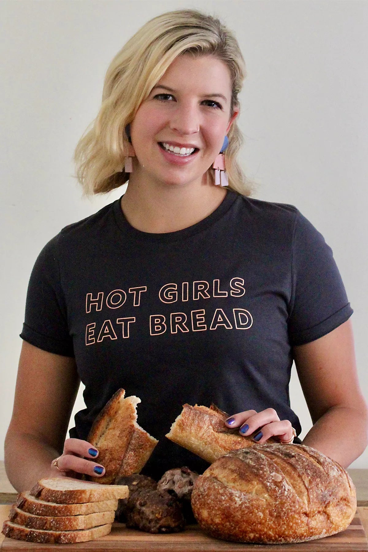 Overseasoned Hot Girls Eat Bread Tee