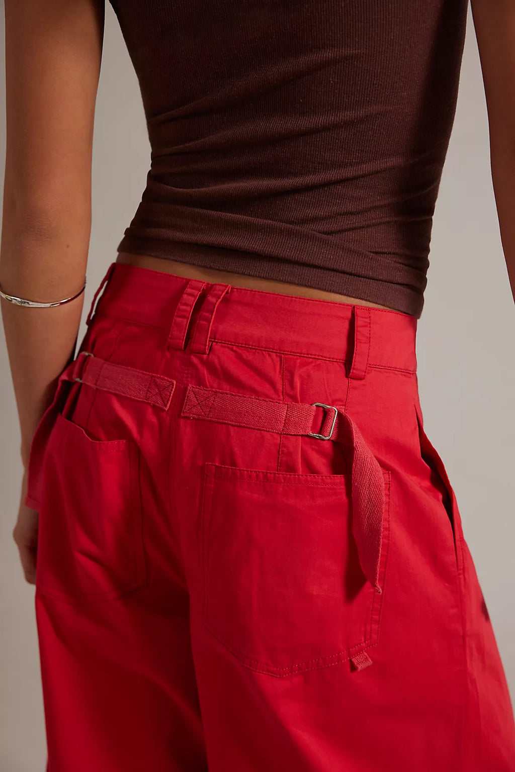Silverlake Wide-Leg Chino Trousers