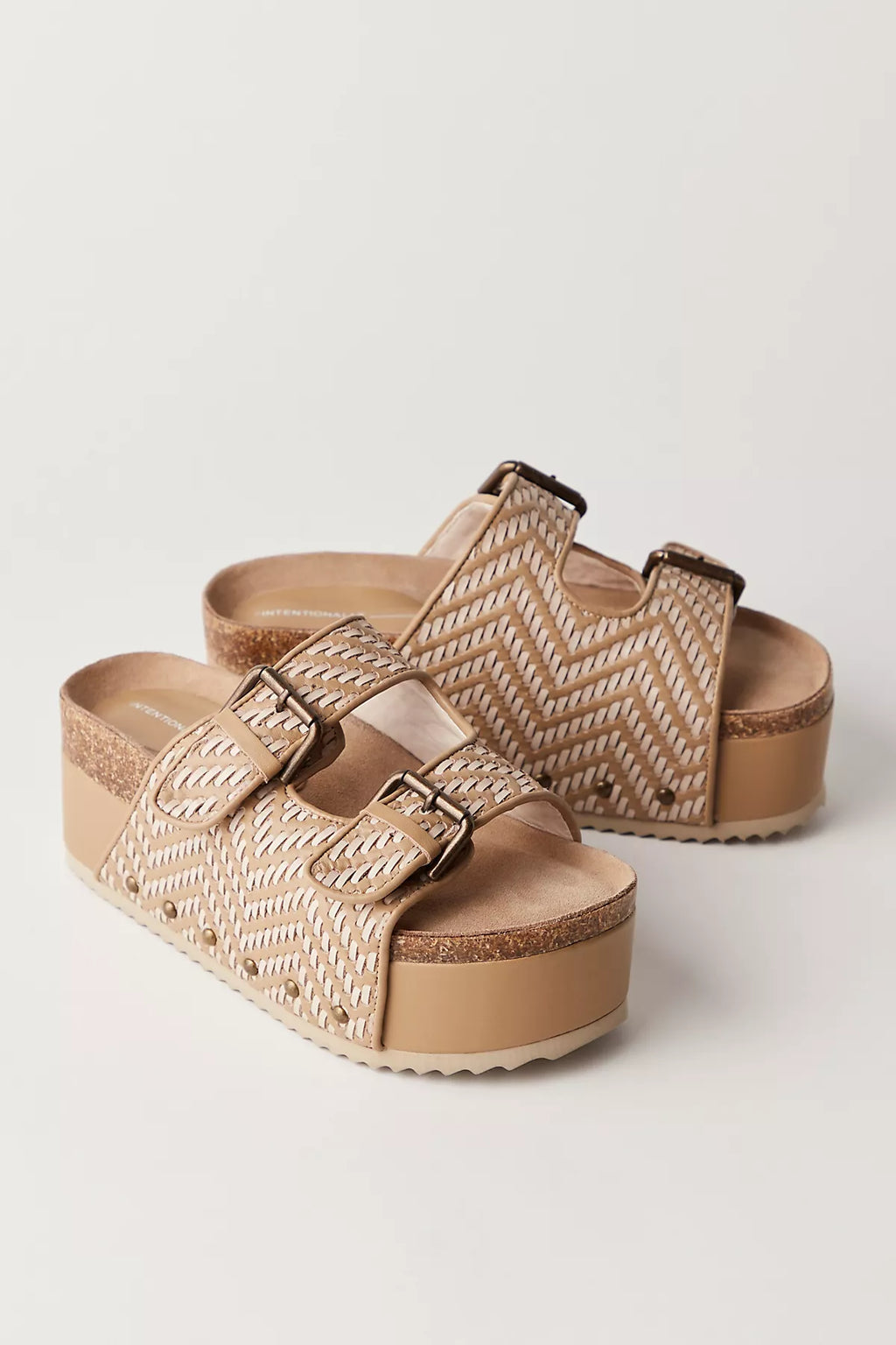 Rule Breaker Flatform Sandals