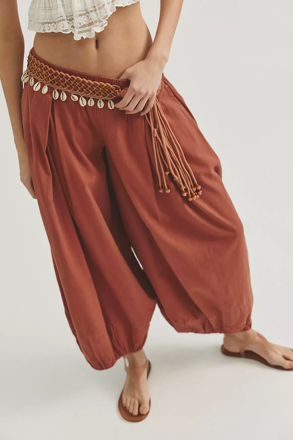 Moonflower Pull-On Balloon Pants