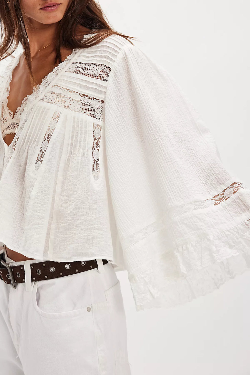 Rosa Ruffle Top
