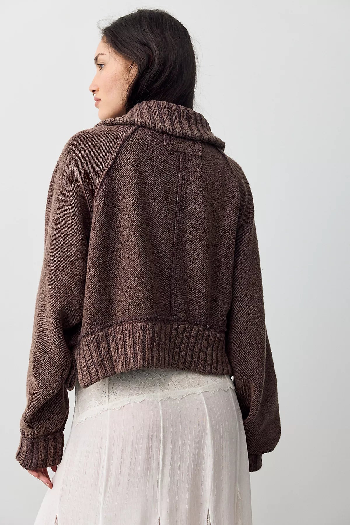 We The Free Annie Cozy Funnel-Neck Cardi