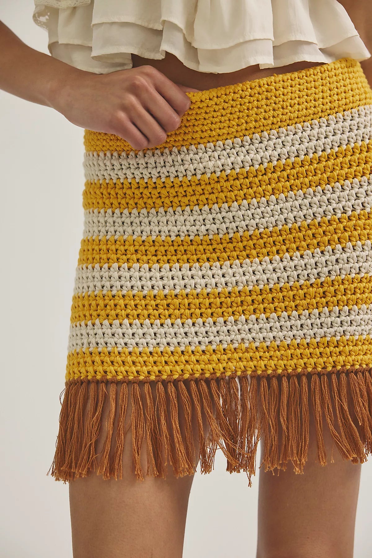 The Farra Twist Skirt