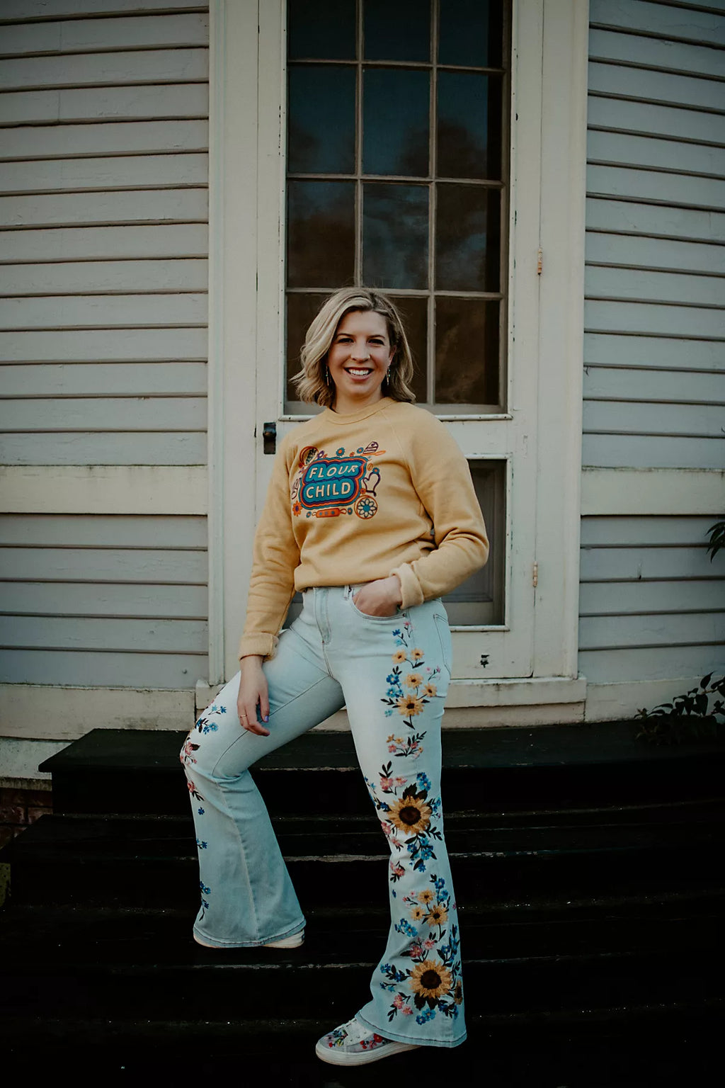 Overseasoned Flour Child Crewneck