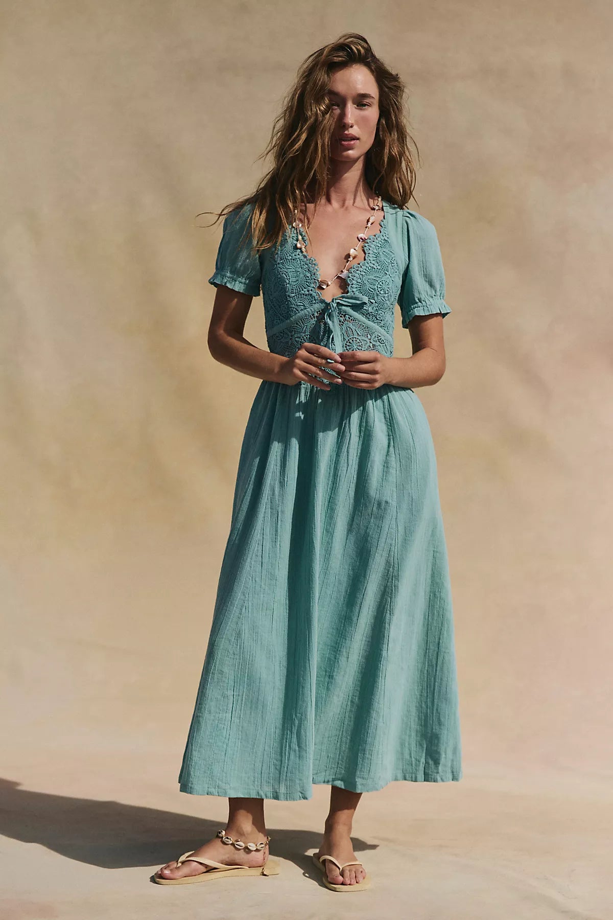 All You Need Is Lace Midi Dress
