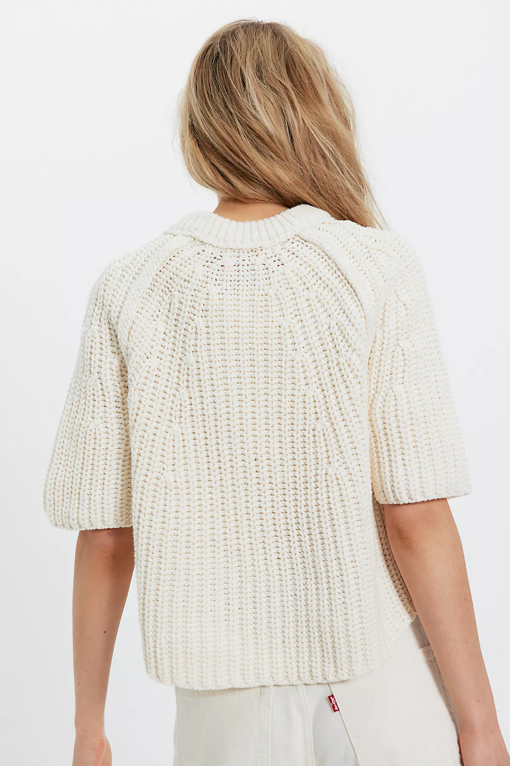 Amy Cotton Sweater Tee
