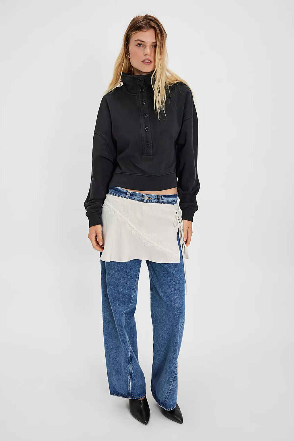 Citizens of Humanity Mirelle Funnel-Neck Sweatshirt