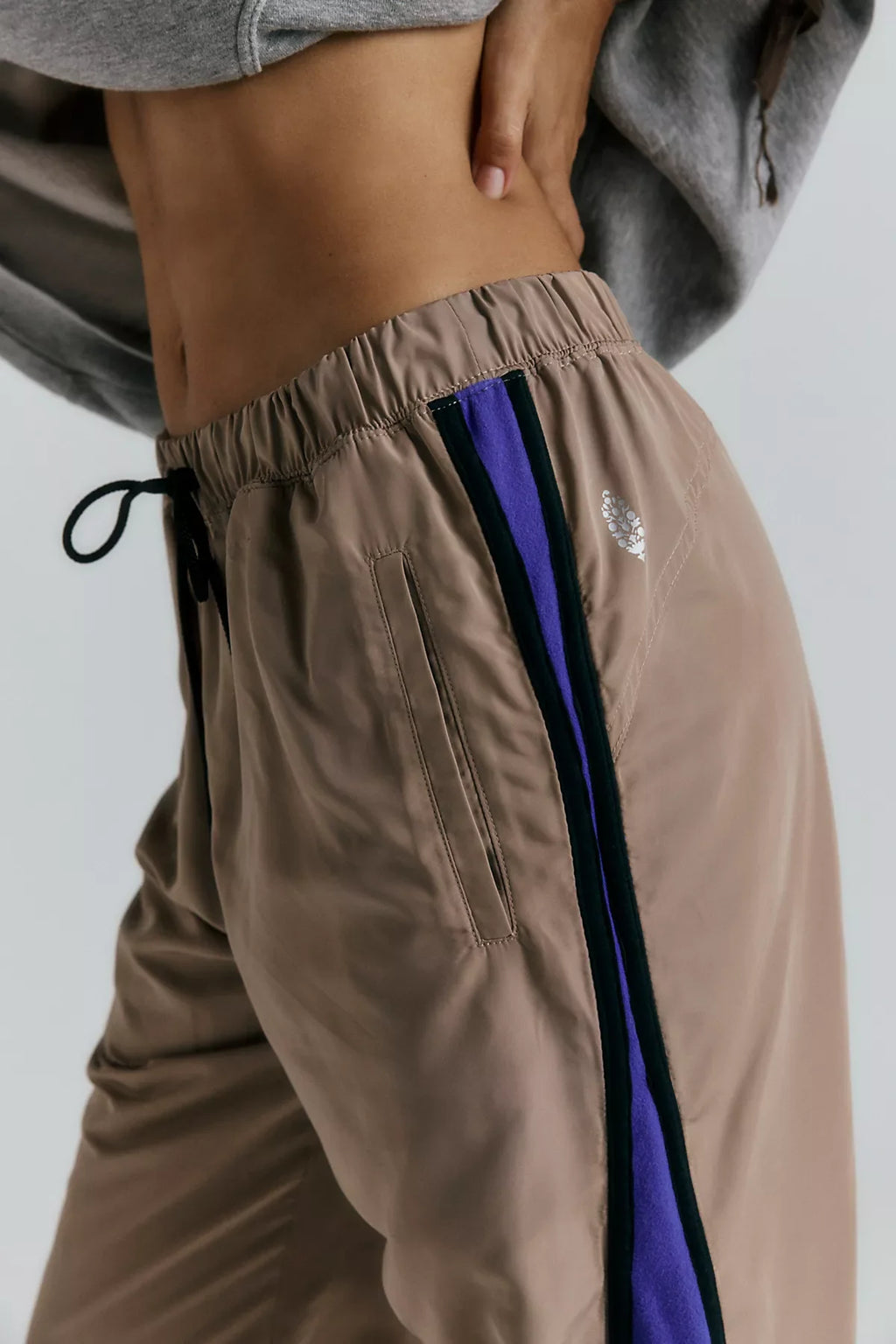 Retro Rider Fleece-Paneled Pants