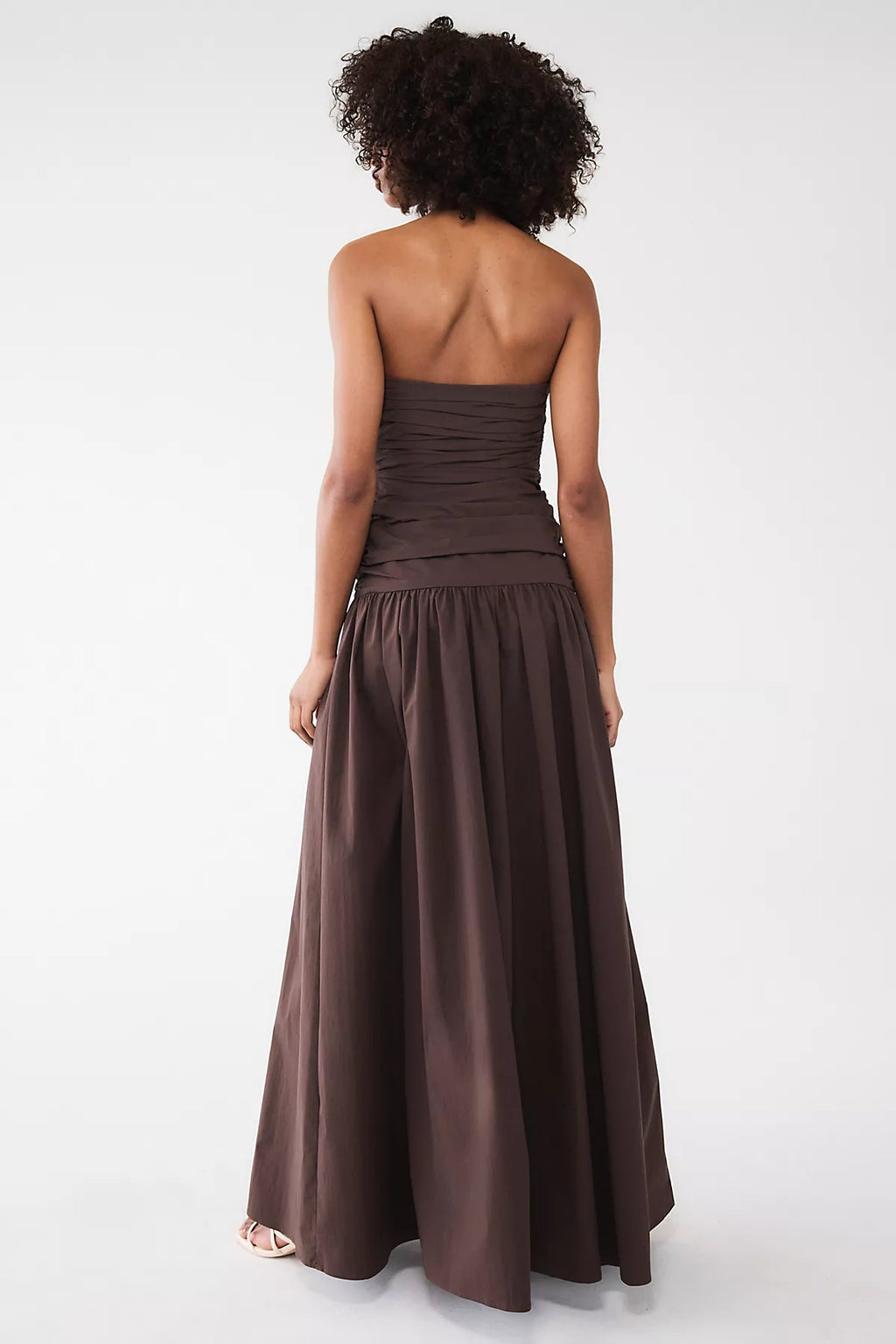Shona Joy Campbell Drop-Waist Maxi Dress