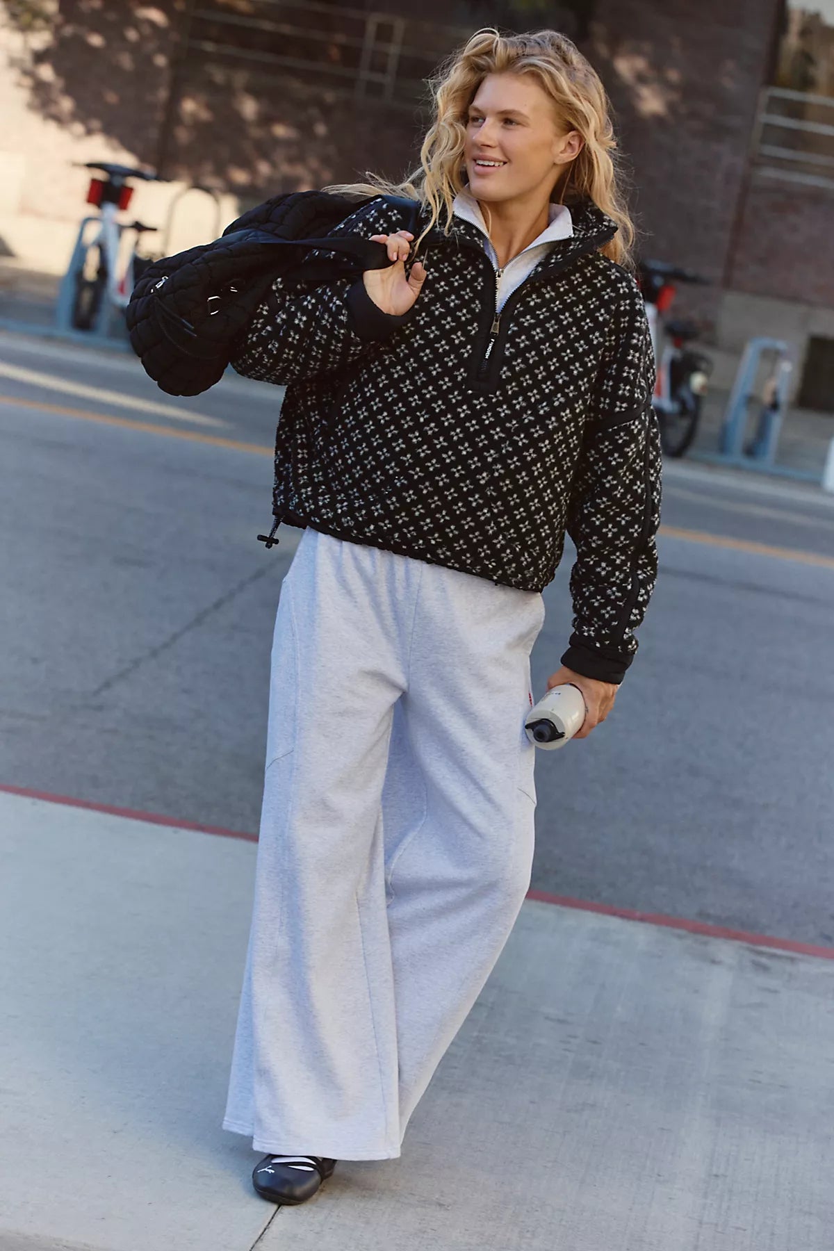 Mountain High Printed Half-Zip Fleece