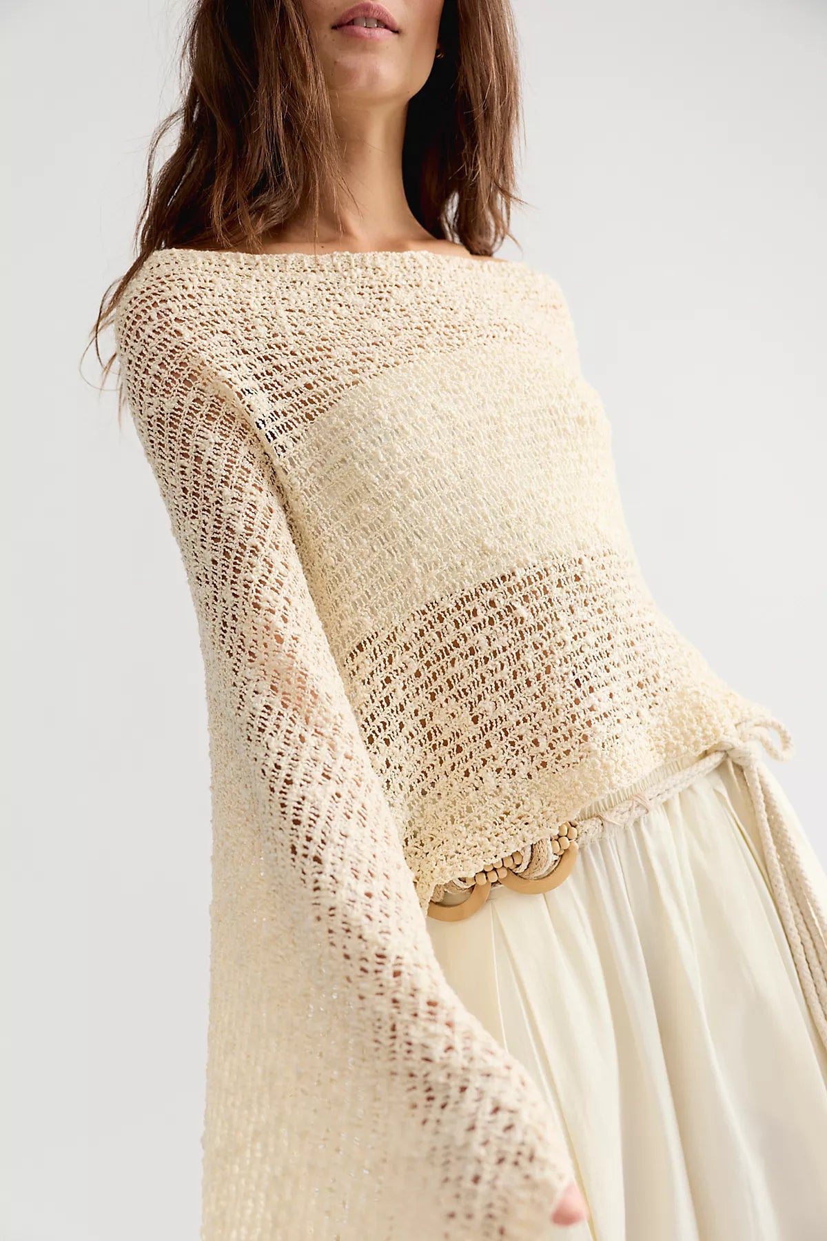 Jade Knit Poncho