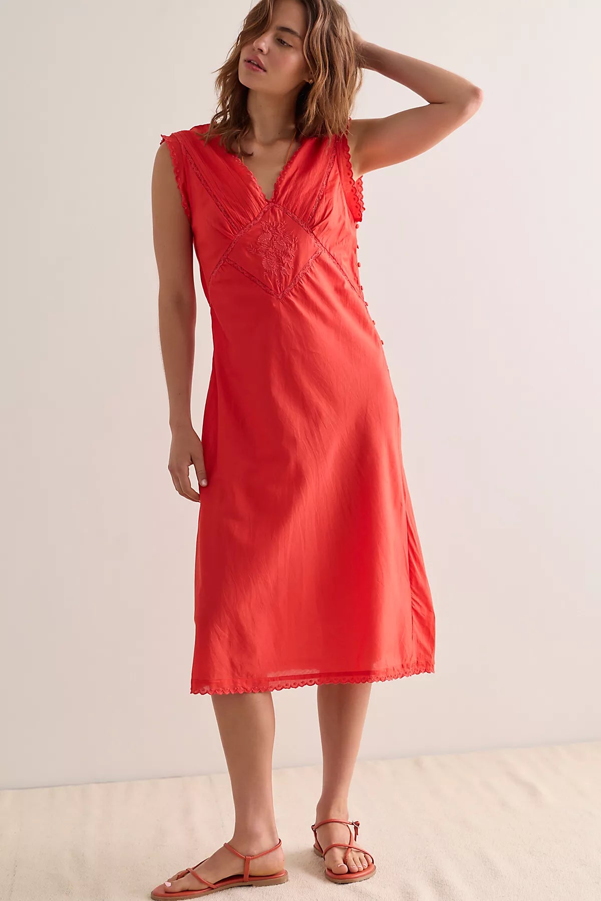Me And You Midi Slip Dress