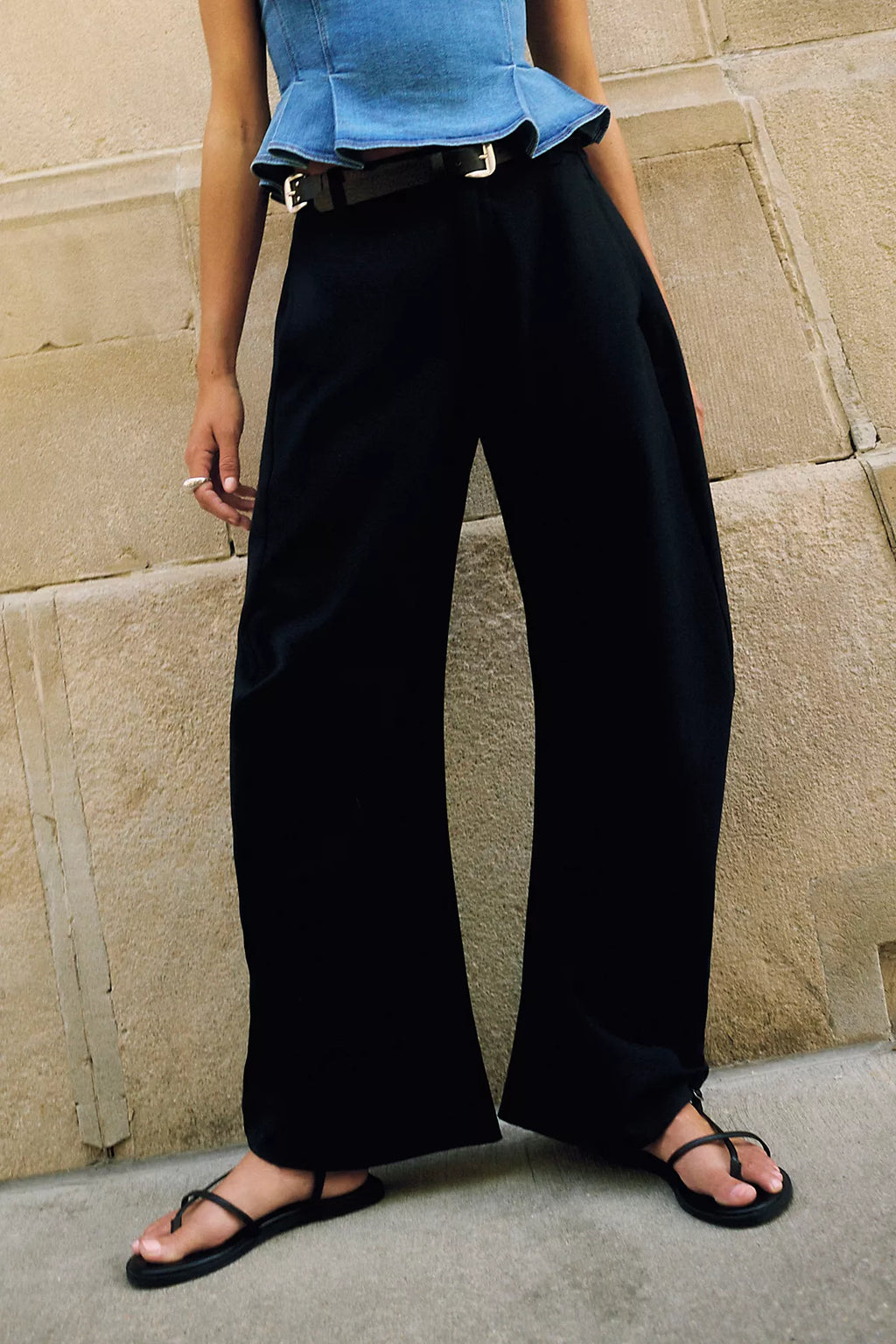 Spotlight Menswear Barrel Trousers