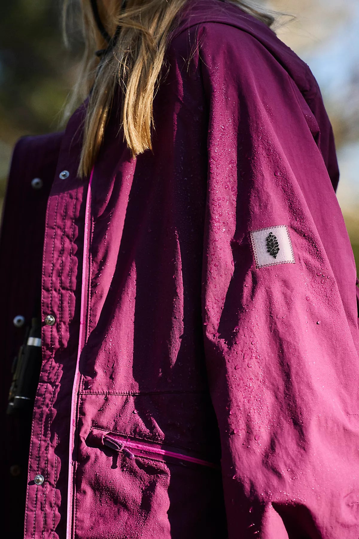 Singin' In The Rain Packable Waterproof Jacket