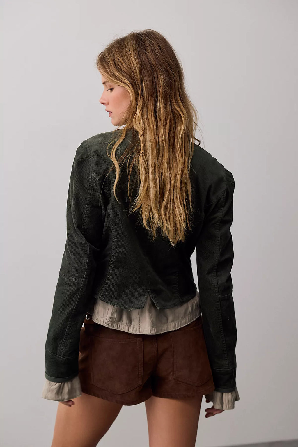 We The Free Vagabond Vegan Suede Shorts