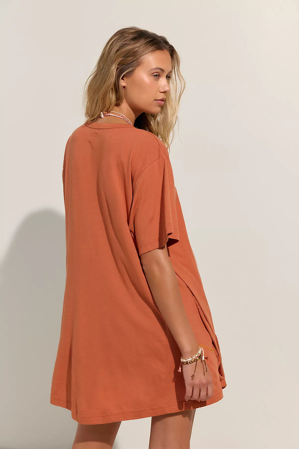 Shorebound Cotton-Jersey Mini Dress