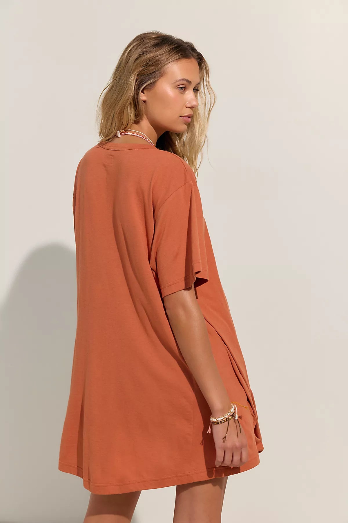 Shorebound Cotton-Jersey Mini Dress