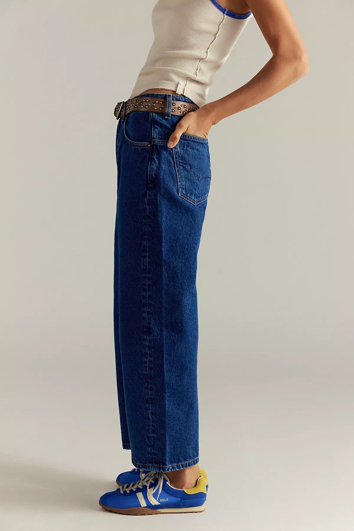 We The Free Deep Trance Dropped Boyfriend Jeans