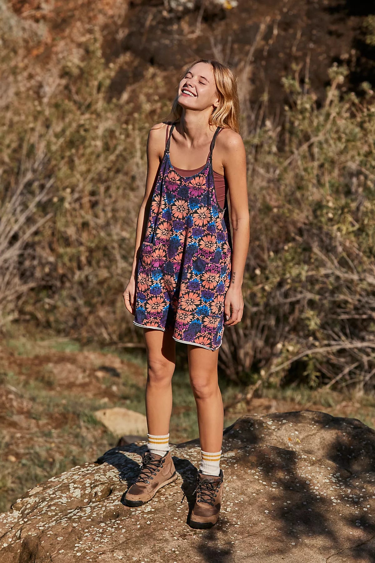 Hot Shot Printed Romper