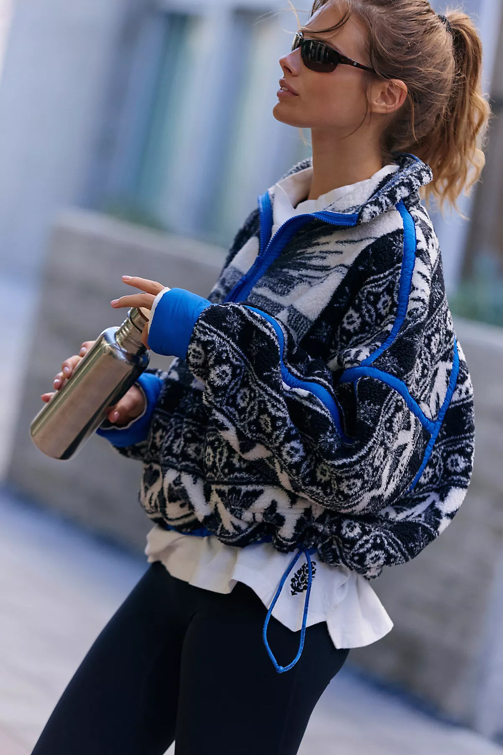 Mountain High Printed Half-Zip Fleece
