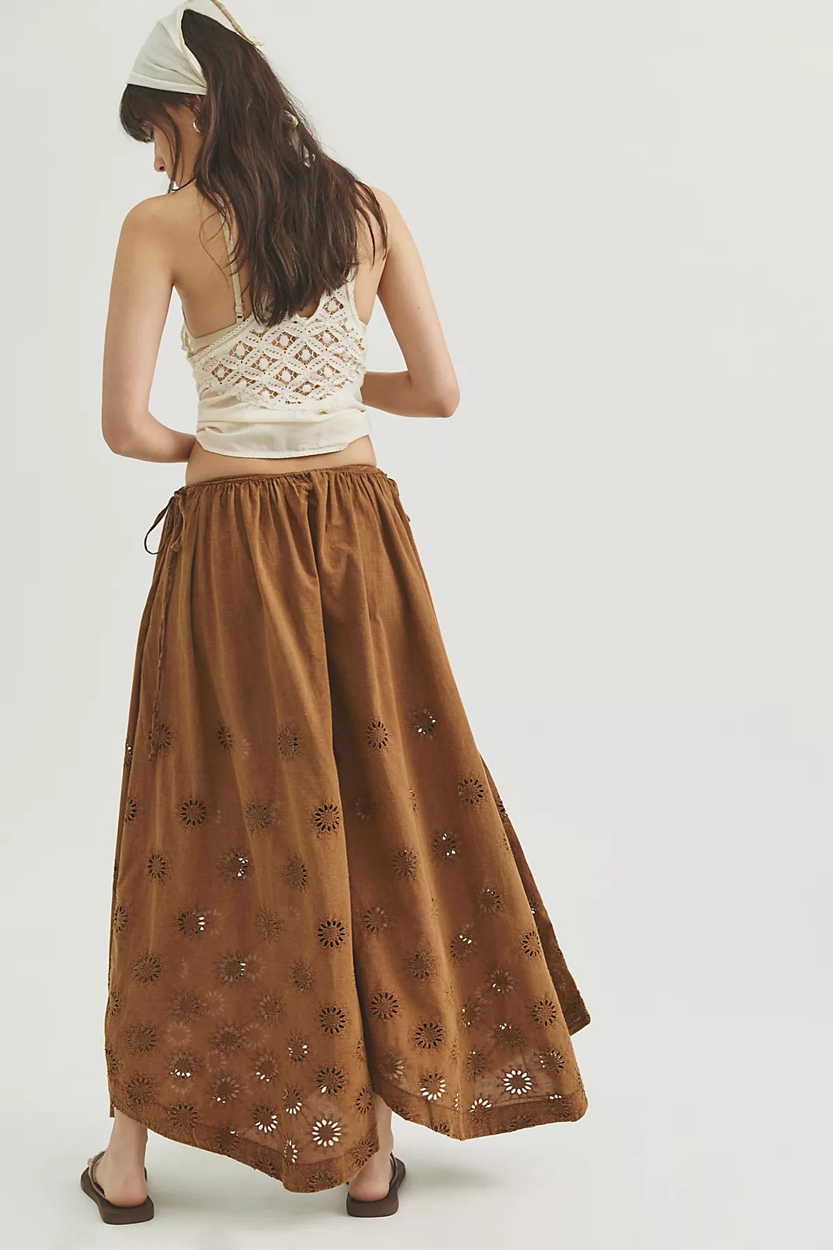 Sweet Serenade Pull-On Wide-Leg Pants