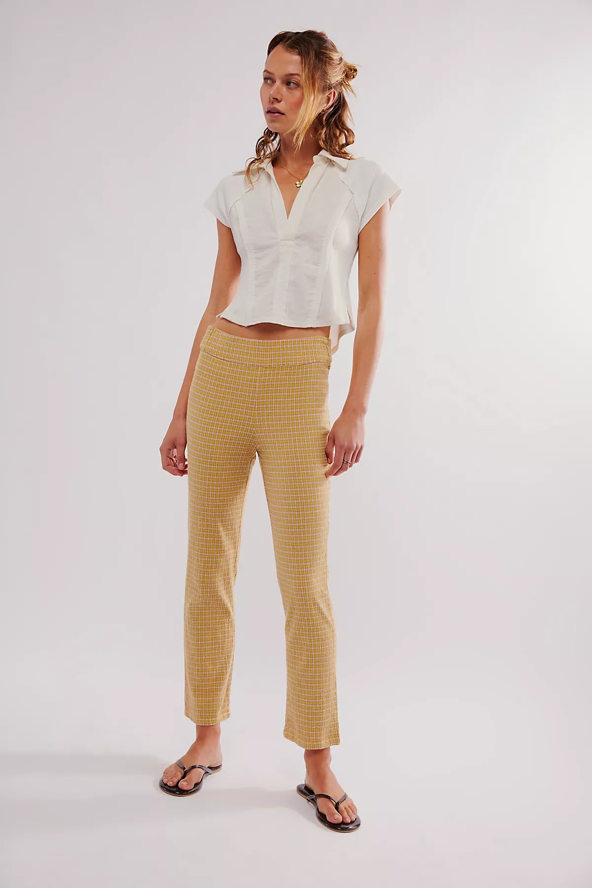 In My Feelings Slim Crop Pants