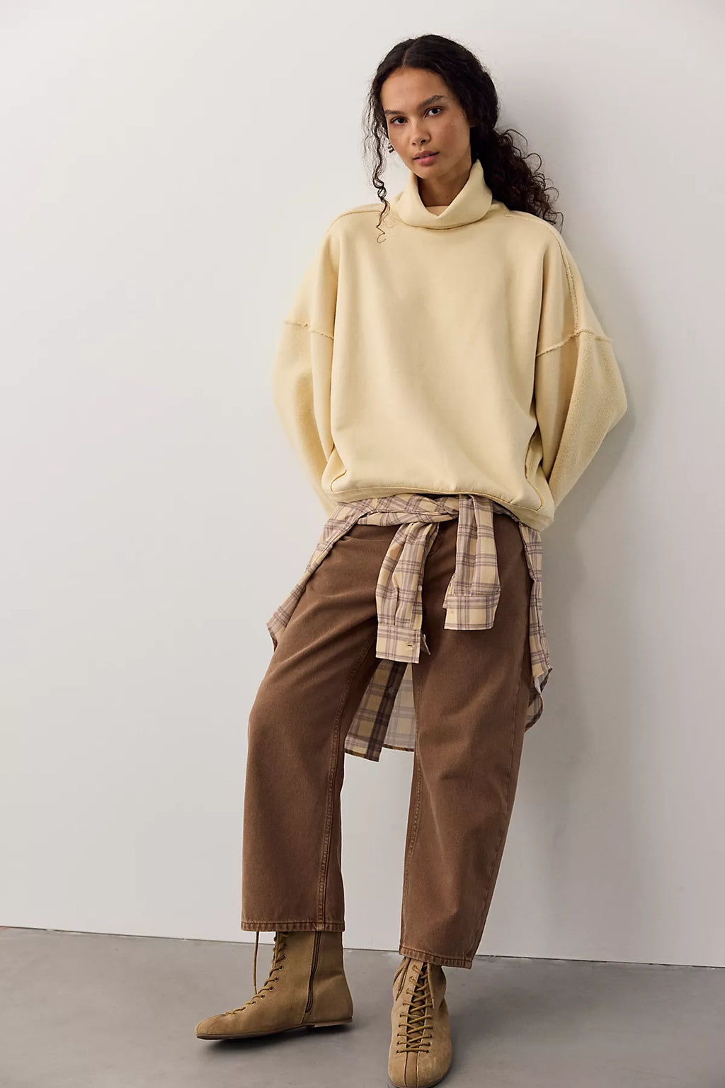 We The Free Mod In This Funnel-Neck Pullover