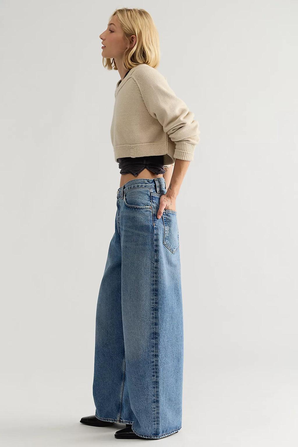 AGOLDE Rounded Baggy Jeans