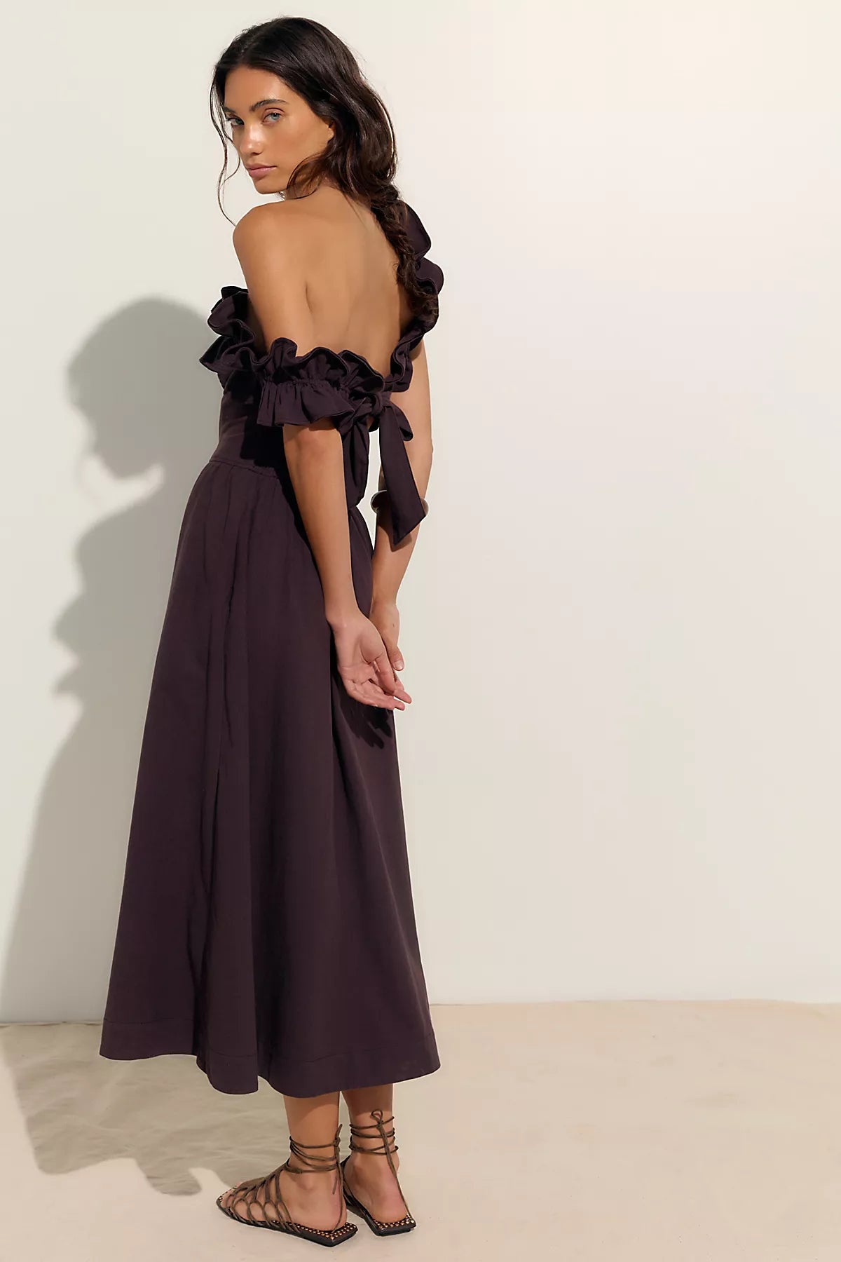 Ruffle It Up Midi Dress