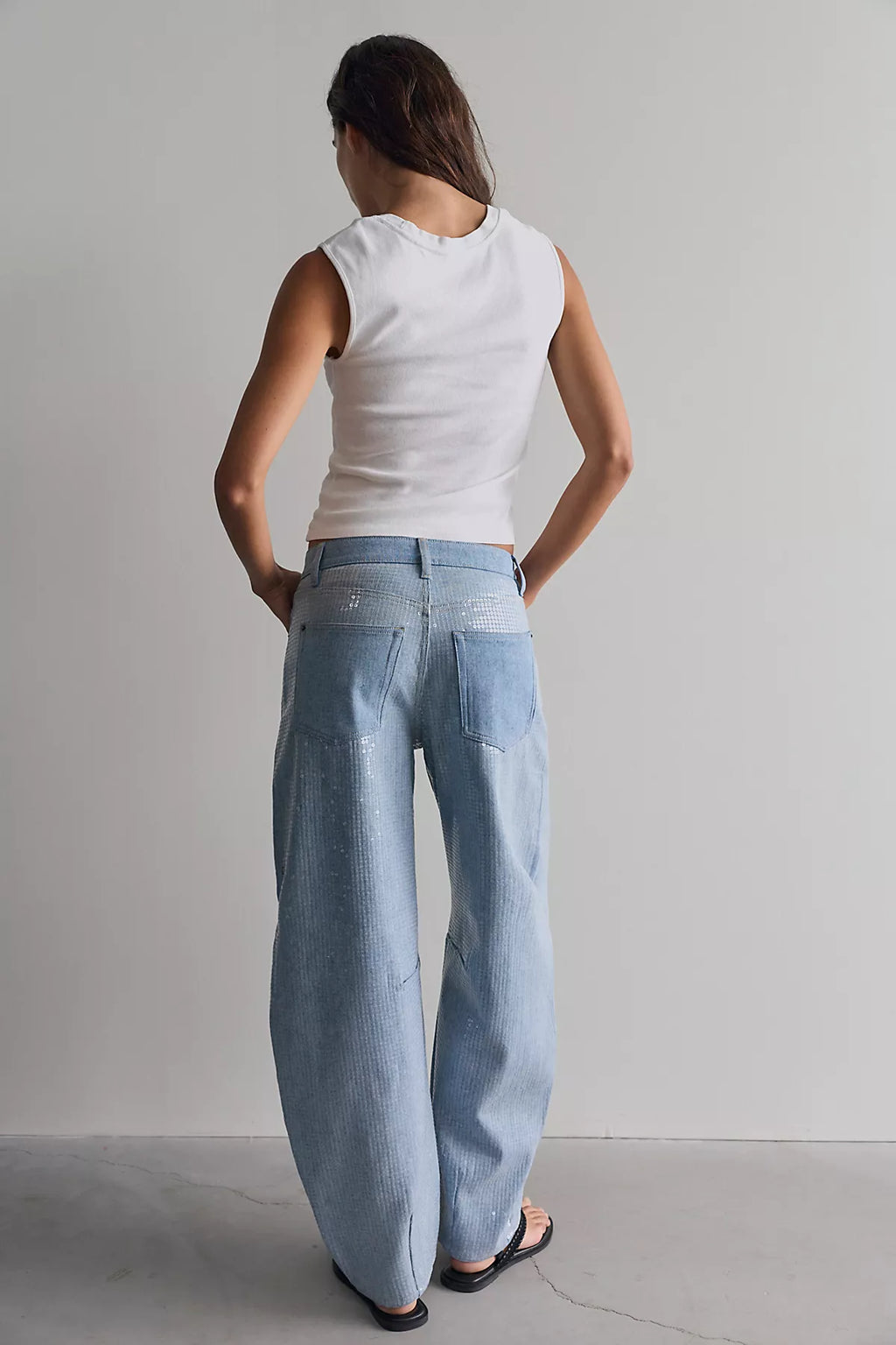 Ksubi Sequin Barrel Jeans