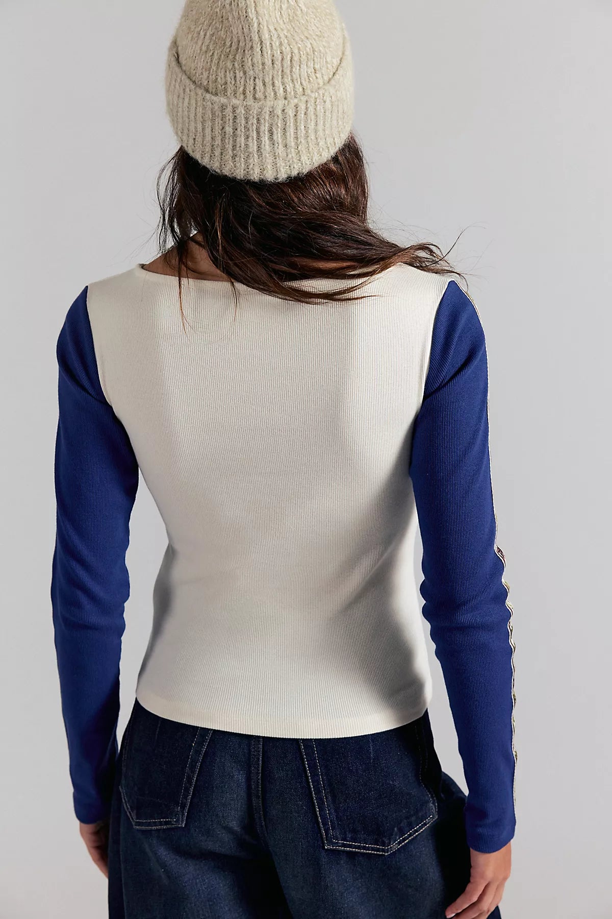 Sunday Market Folklorian Twist Long Sleeve Top