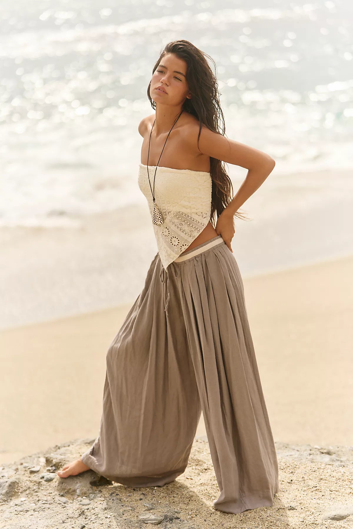 Sandshell Linen Sweet Escape Pants