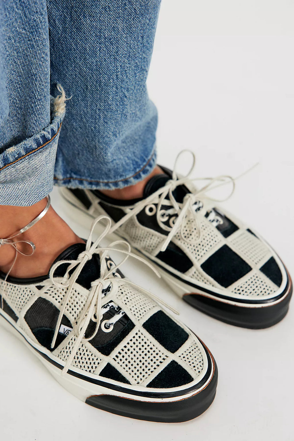 Vans LX Authentic 44 Shell Knit Sneakers