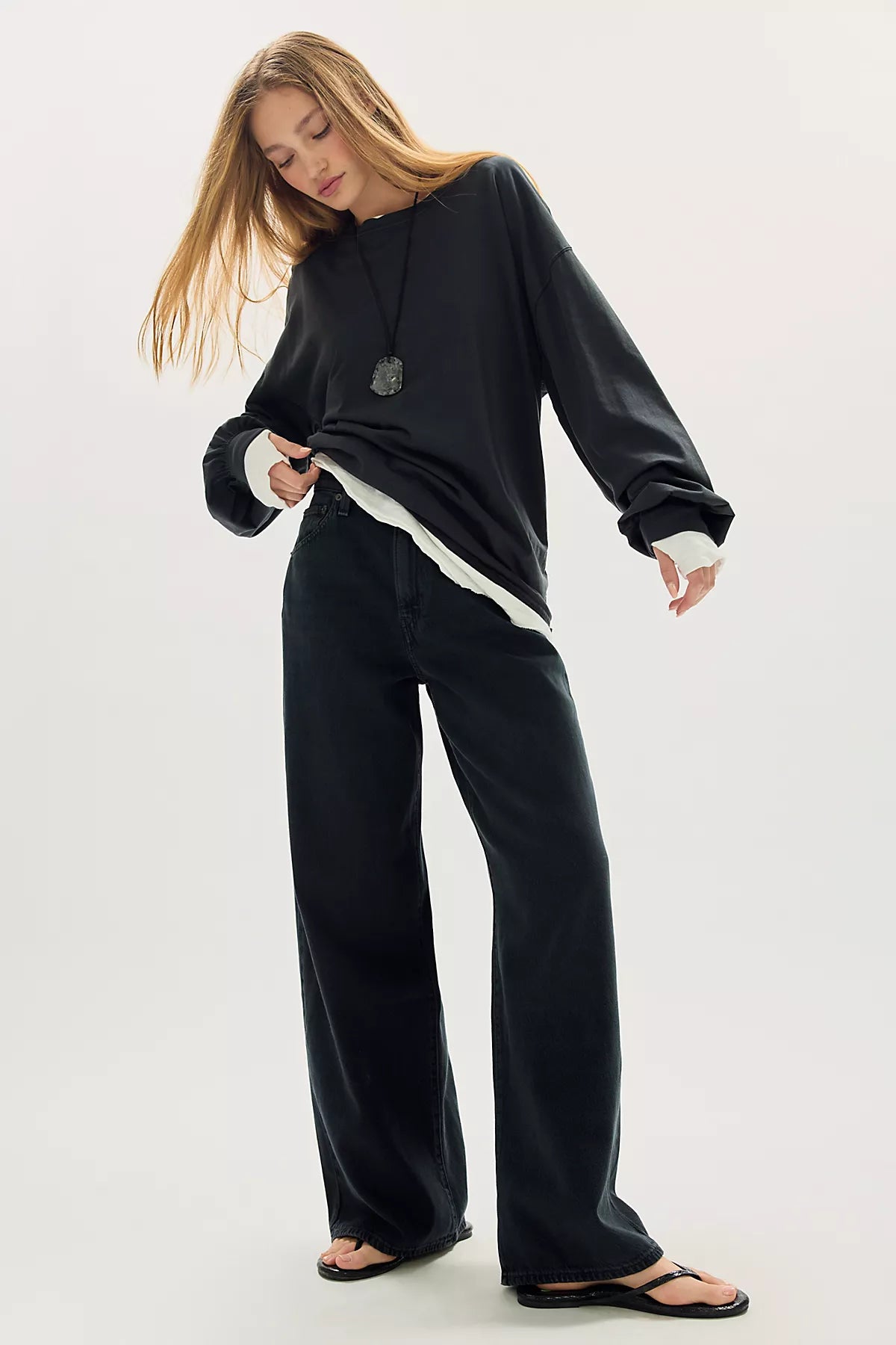 Levi's Cinch Wide-Leg Jeans