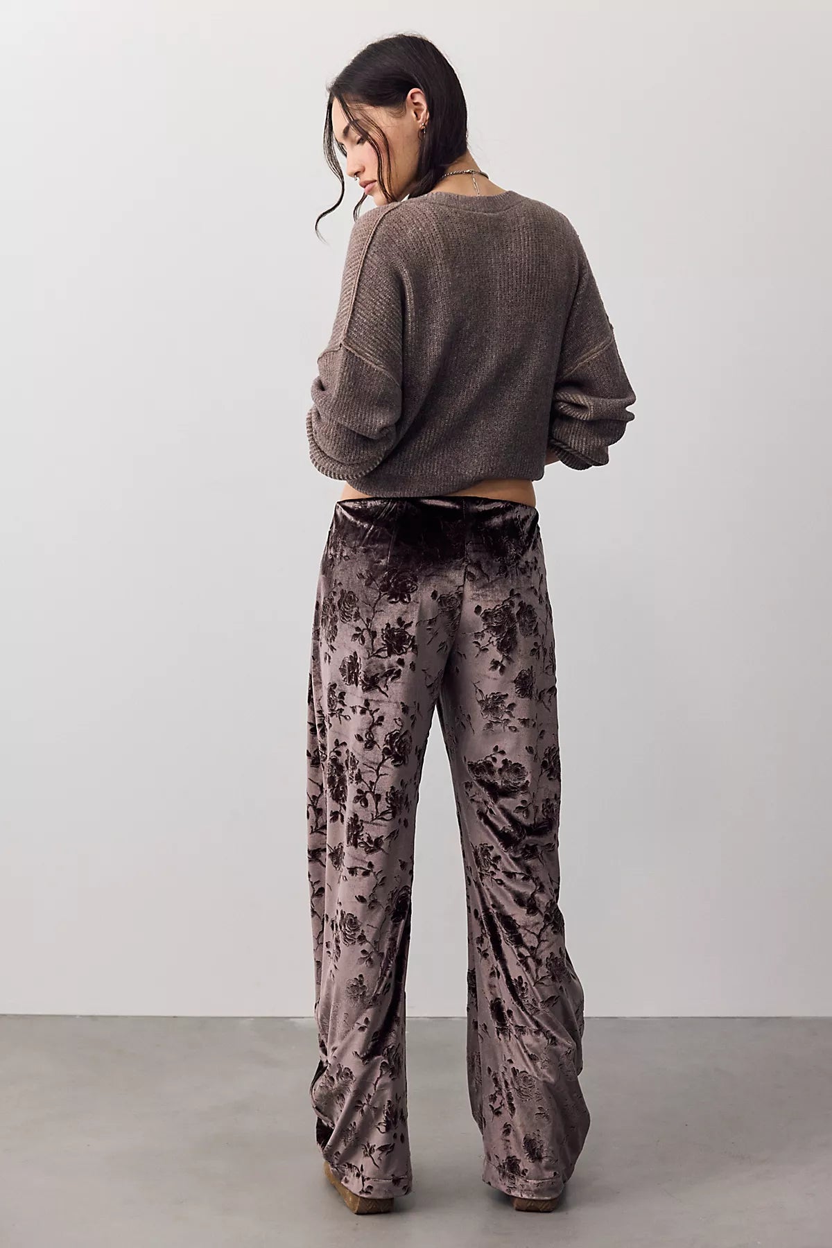 Radiance Velvet Pull-On Pants
