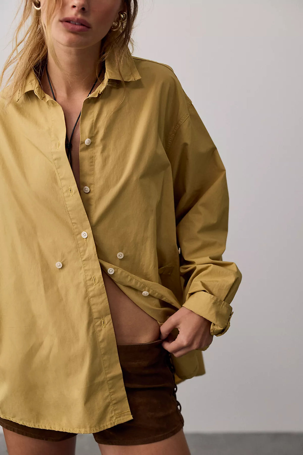 We The Free Many Ways Solid Button Down