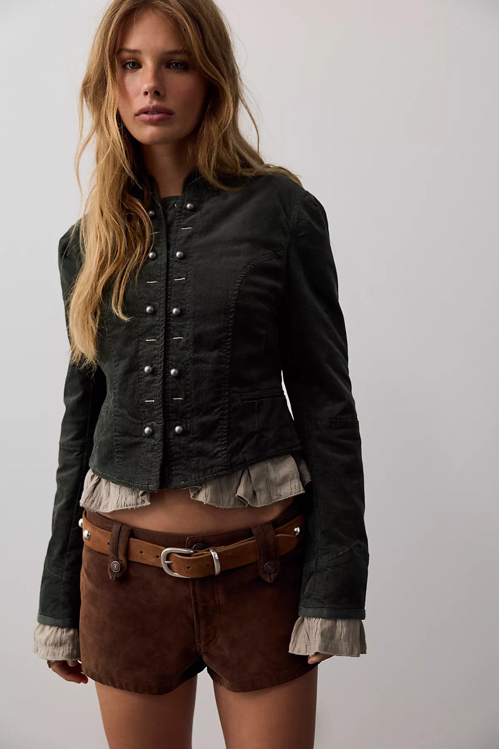 We The Free Vagabond Vegan Suede Shorts