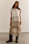 Magnolia Pearl Organza Pissarro Skirt