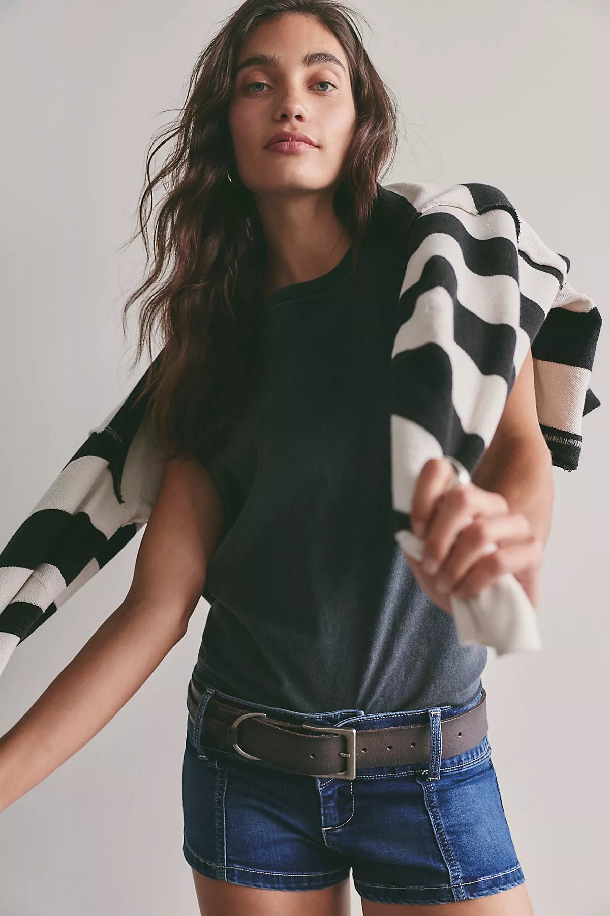 We The Free Ana Denim Micro Shorts