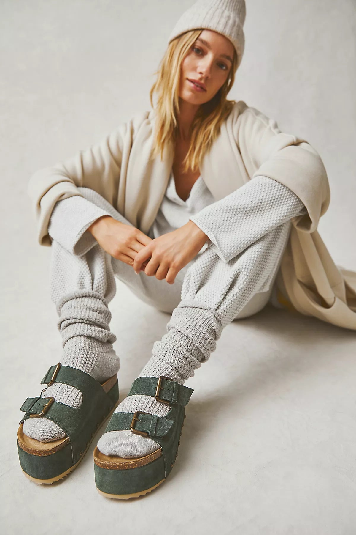 Rule Breaker Flatform Sandals