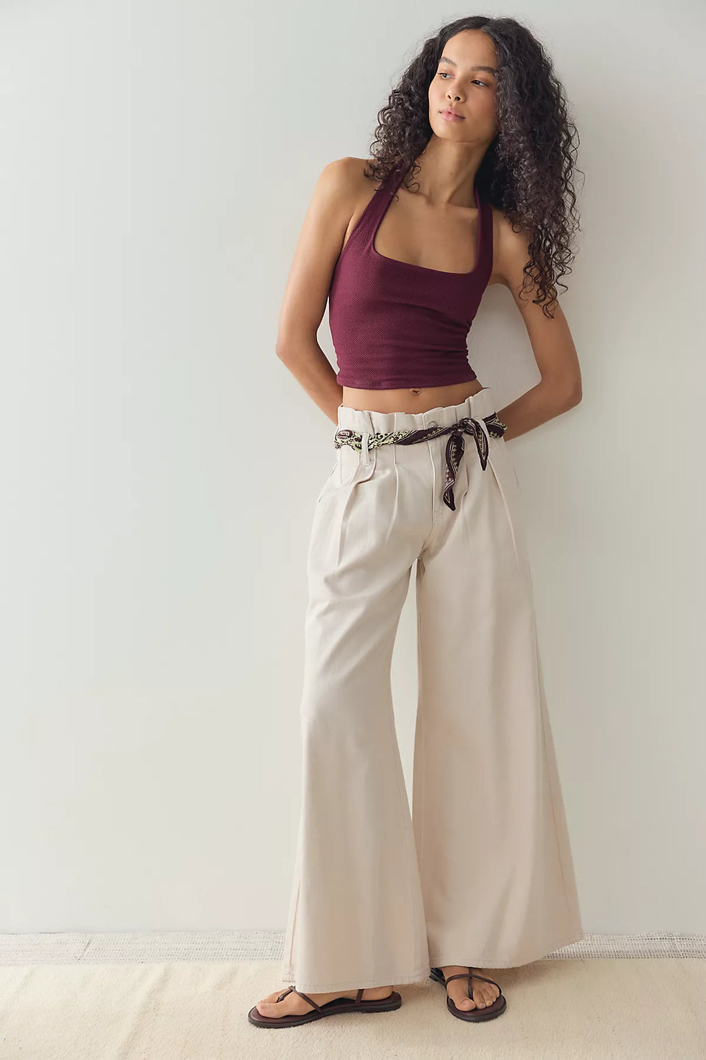 Round Two Pique Low-Back Tank