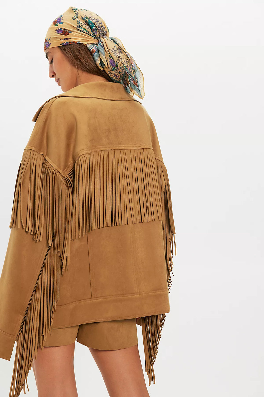 Norma Kamali Fringe Suit