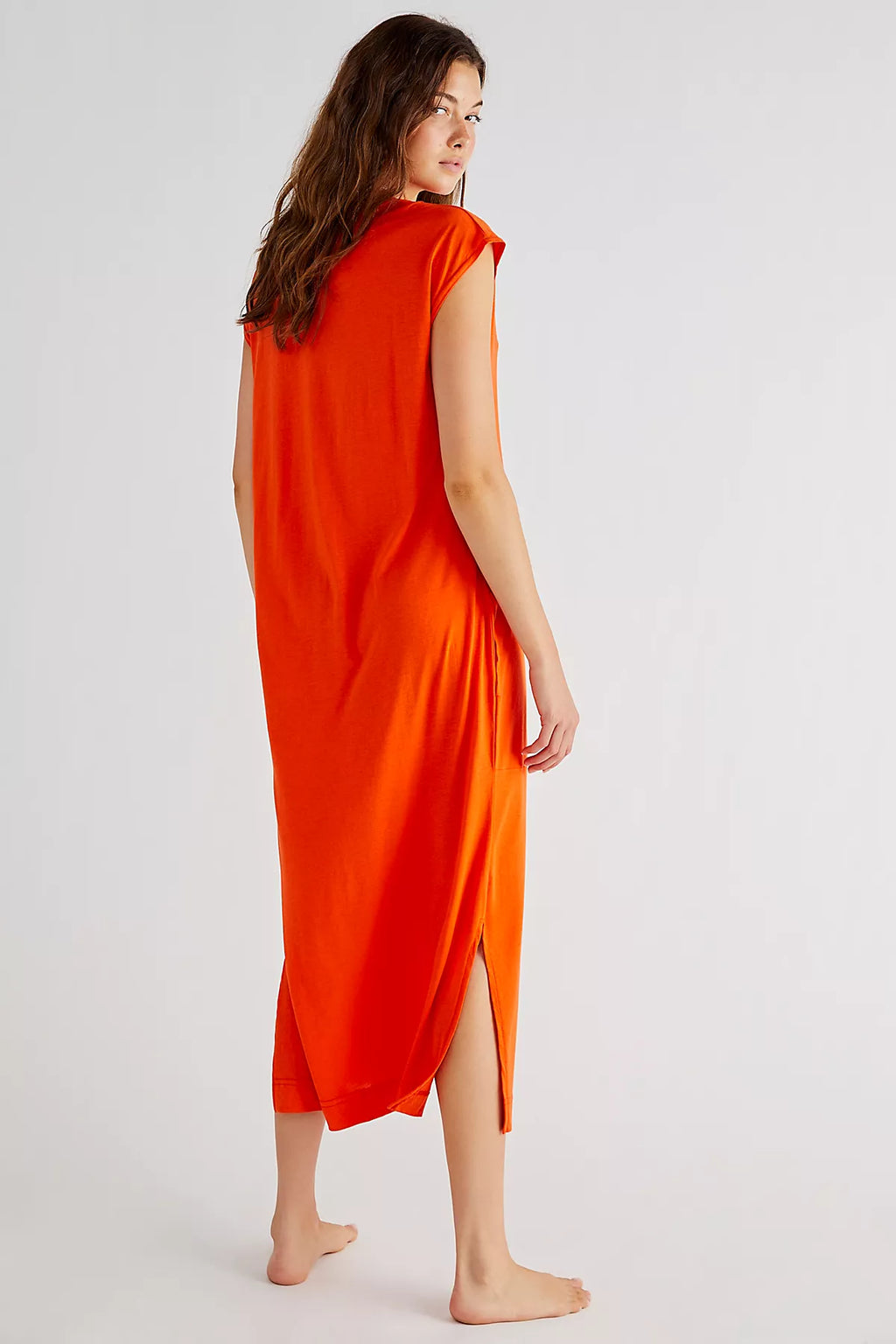 All Day Long Midi T-Shirt Dress