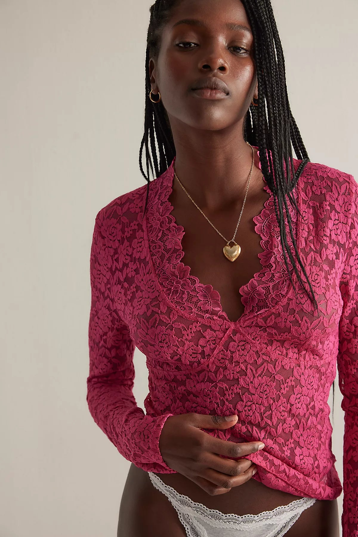 All Day Lace Long Sleeve