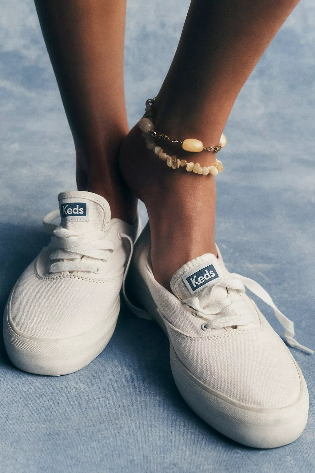 Keds Champion Gender-Neutral Canvas Lace-Up Sneakers