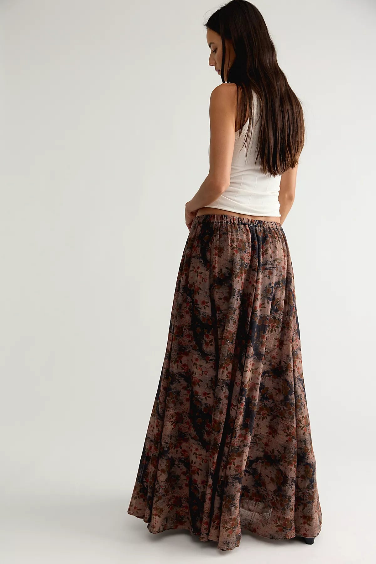 Ives Printed Maxi Skirt